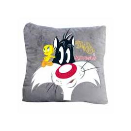 Wb Μαξιλαρι Αυτοκ Sylv-Tweety Grey